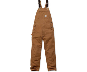 Buy Carhartt Bib dungarees brown from 102.99 Today Best Deals