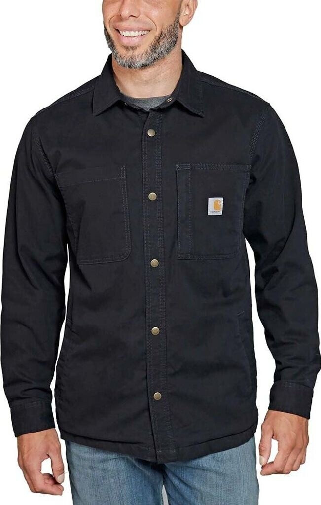 Carhartt Canvas-Fleece Hemd/Jacke black