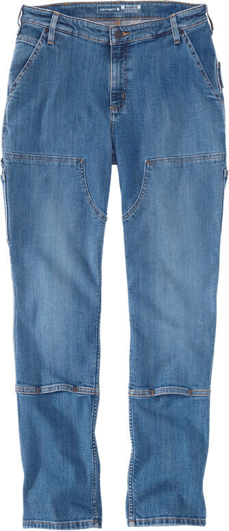Carhartt Double-Front Jeans Damen Blau