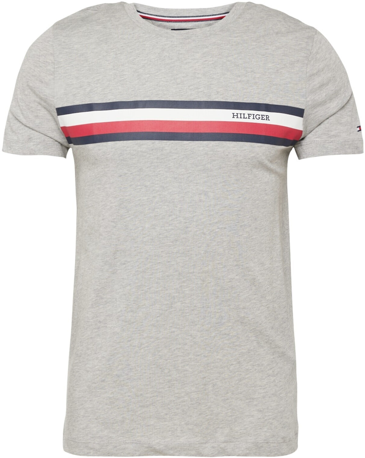 € Preisvergleich light Slim T-Shirt heather (MW0MW32119) 19,92 Monotype grey Tommy ab | Fit Hilfiger bei