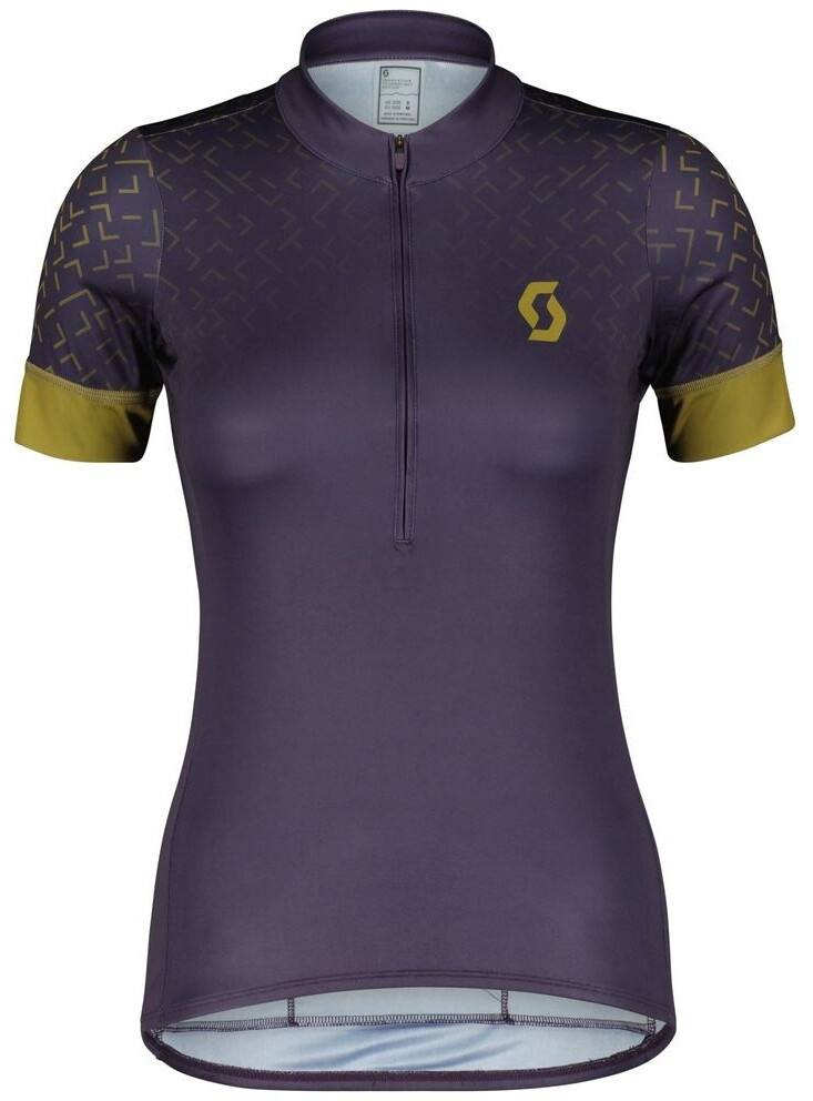 Scott Shirt W's Endurance 20 SS dark purple/mud green