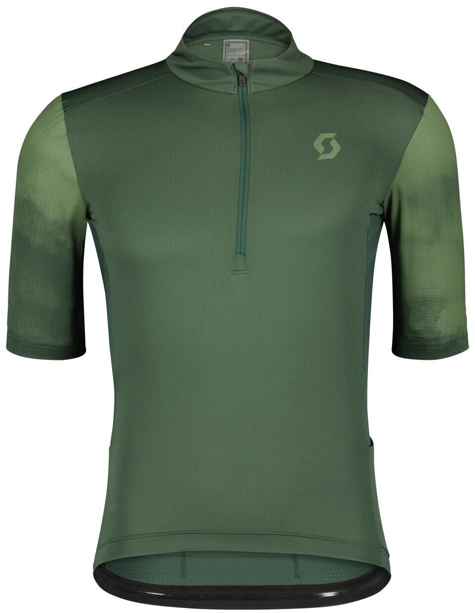 Scott Shirt M's Gravel 10 SS smoked green/frost green