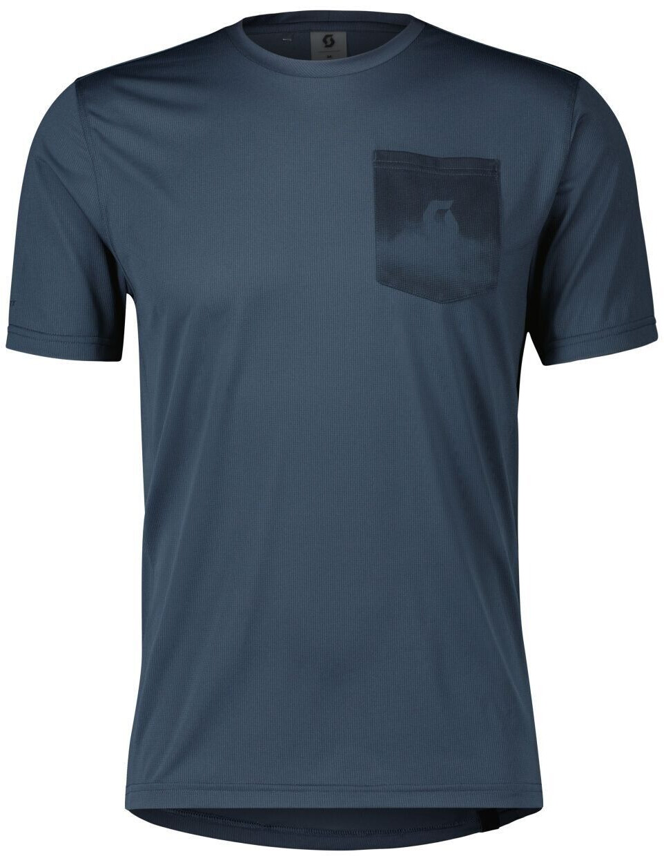 Scott Tee M's Gravel 20 SS metal blue/dark blue