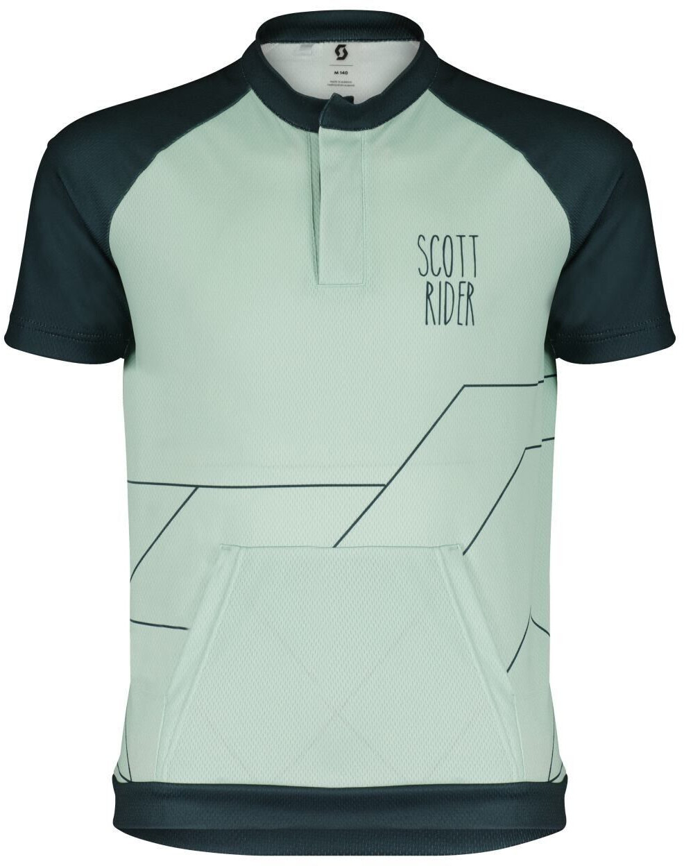 Scott Shirt Jr RC Team SS mineral green/aruba green