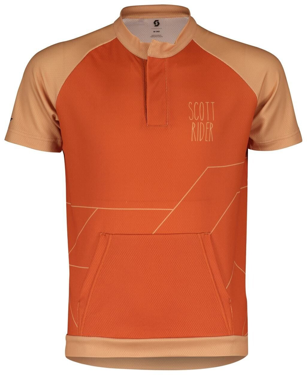 Scott Shirt Jr RC Team SS rose beige/braze orange
