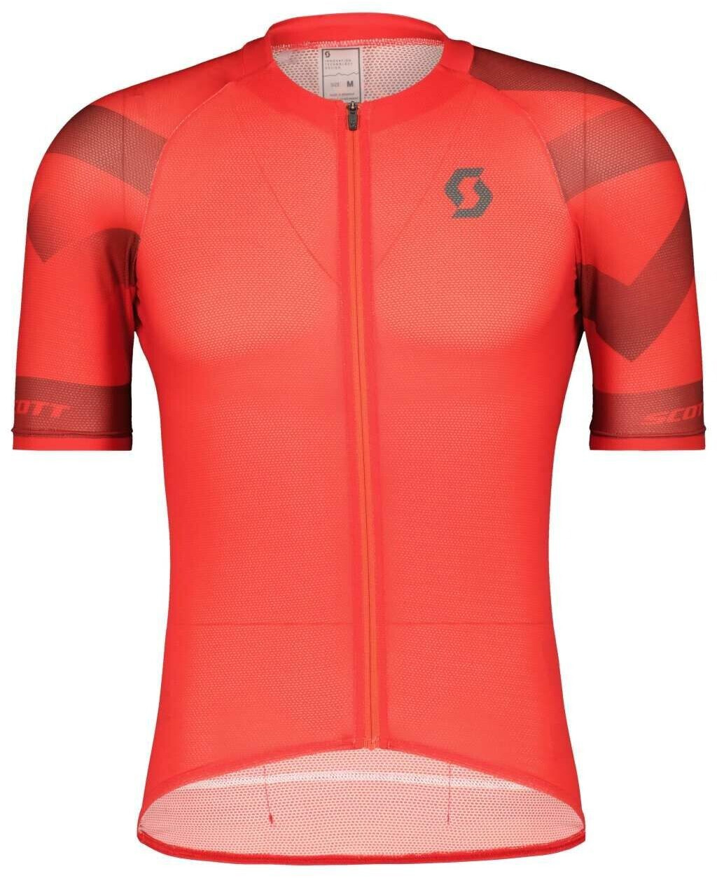 Scott Shirt M's RC Premium Climber SS fiery red/dark grey
