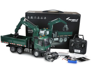 Amewi Mercedes-Benz Arocs Lizenz Kranwagen mit Kipper RTR grün ab 139,00 €