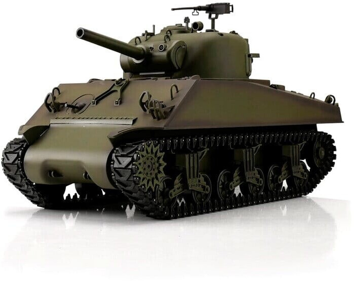 Heng Long RC Panzer T-72 1:16 – Mit BB-Schuss & IR-Kampfsystem, Metallketten, Sound & Rauch – 2,4 GHz, Fertig Startbereit