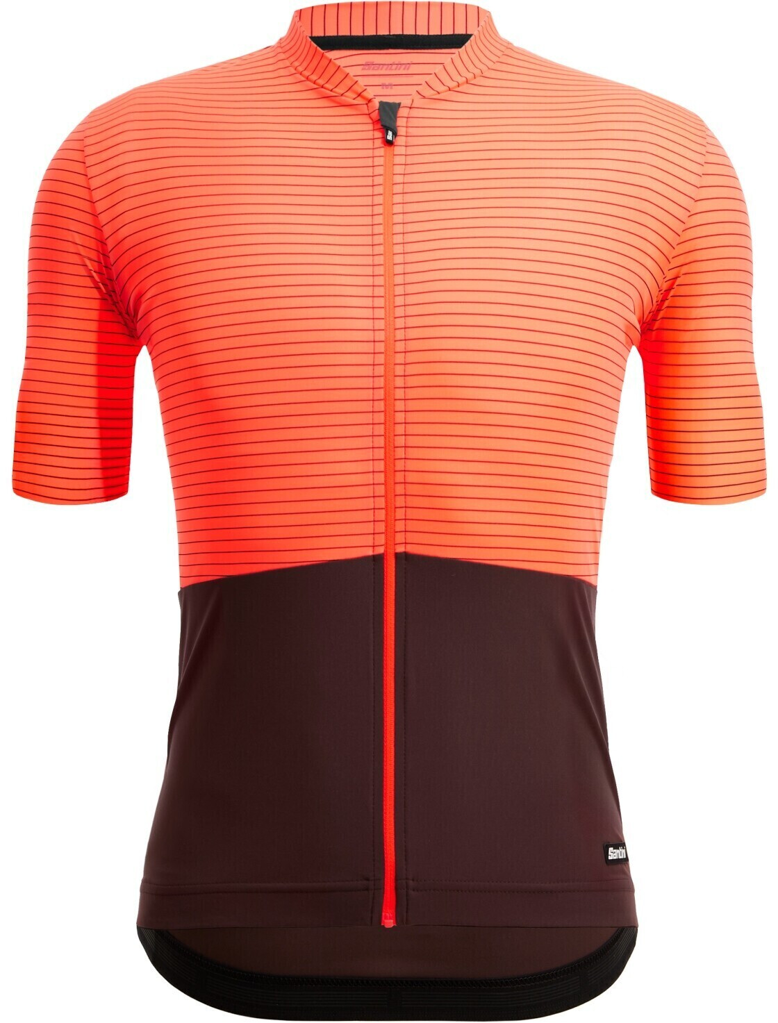 Santini Colore Riga Jersey orange/black