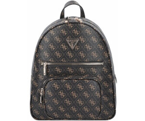 Guess Eco Elements City Backpack brown logo HWESG8 76733 BNL ab