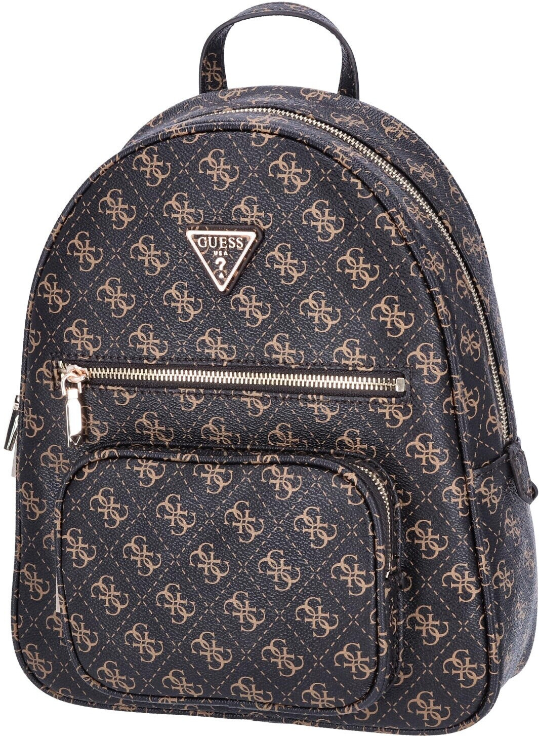 Sac à Dos Guess HWEBG8 76733 COAL LOGO - Femme, Polyester, Dimensions 26x32x12 Cm