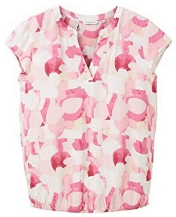 Tom Tailor Gemusterte Bluse (1035245) pink shapes design ab 28,21 € |  Preisvergleich bei | Gemusterte Kleider