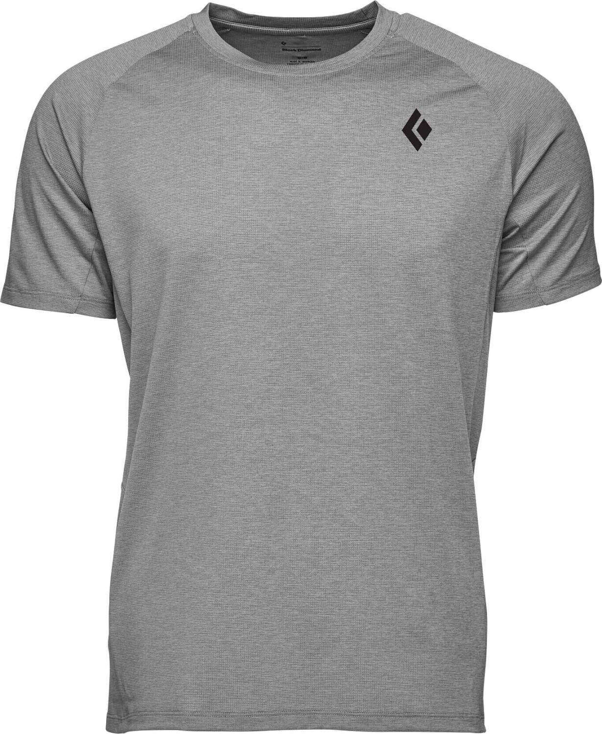 Black Diamond Men's Lightwire Short Sleeve Tech Tee steel grey