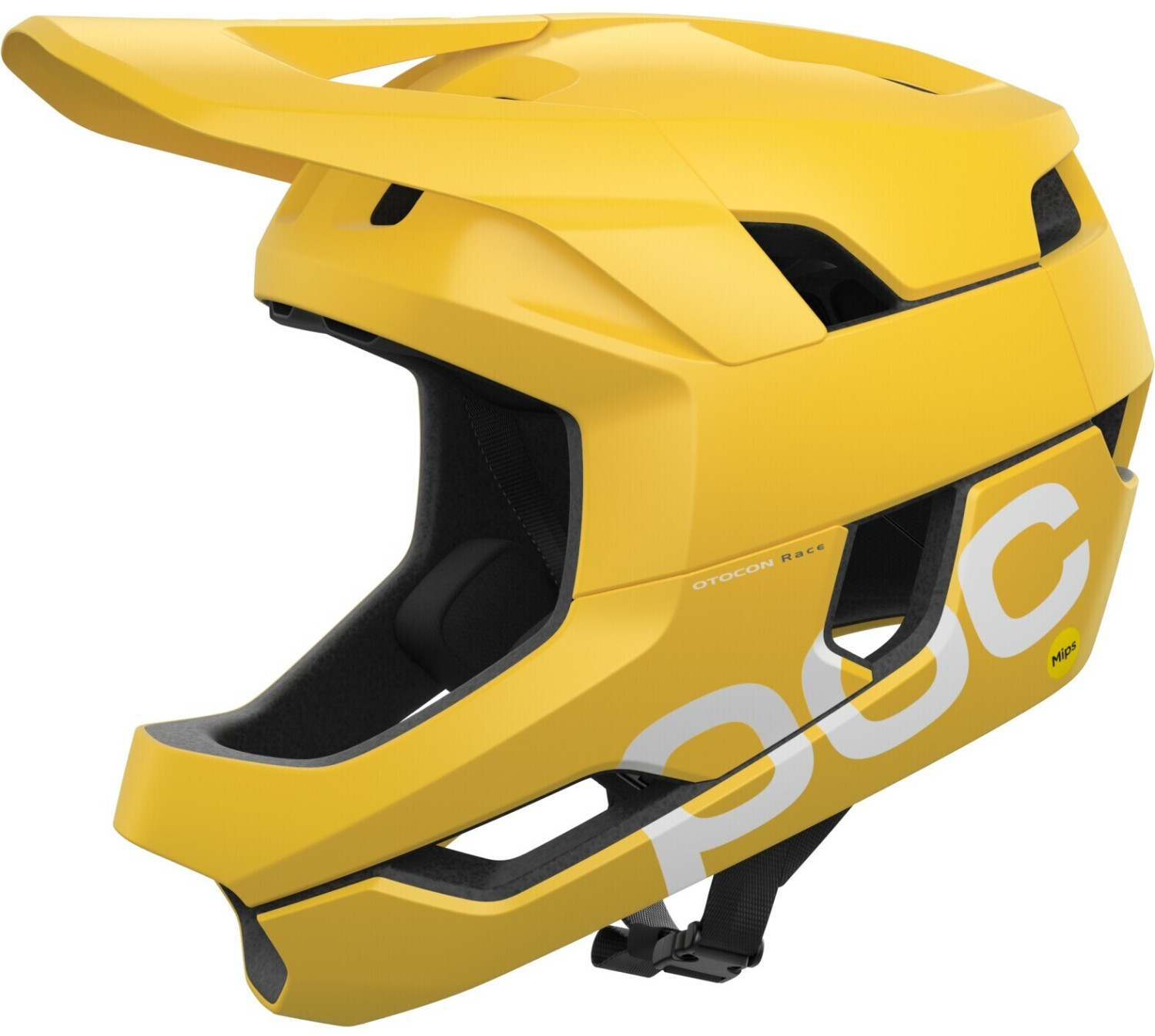 Photos - Bike Helmet ROS POC POC Otocon Race MIPS  (aventurine yellow matt)