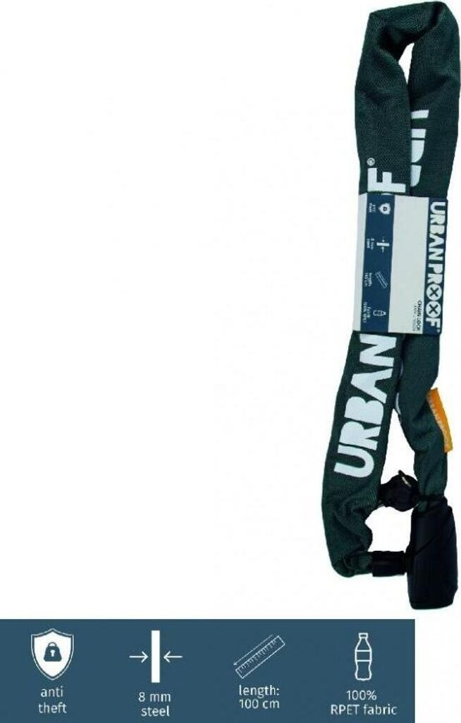 Urban Proof Proof Recycled Edition Chain Lock green 8 x 1000 mm