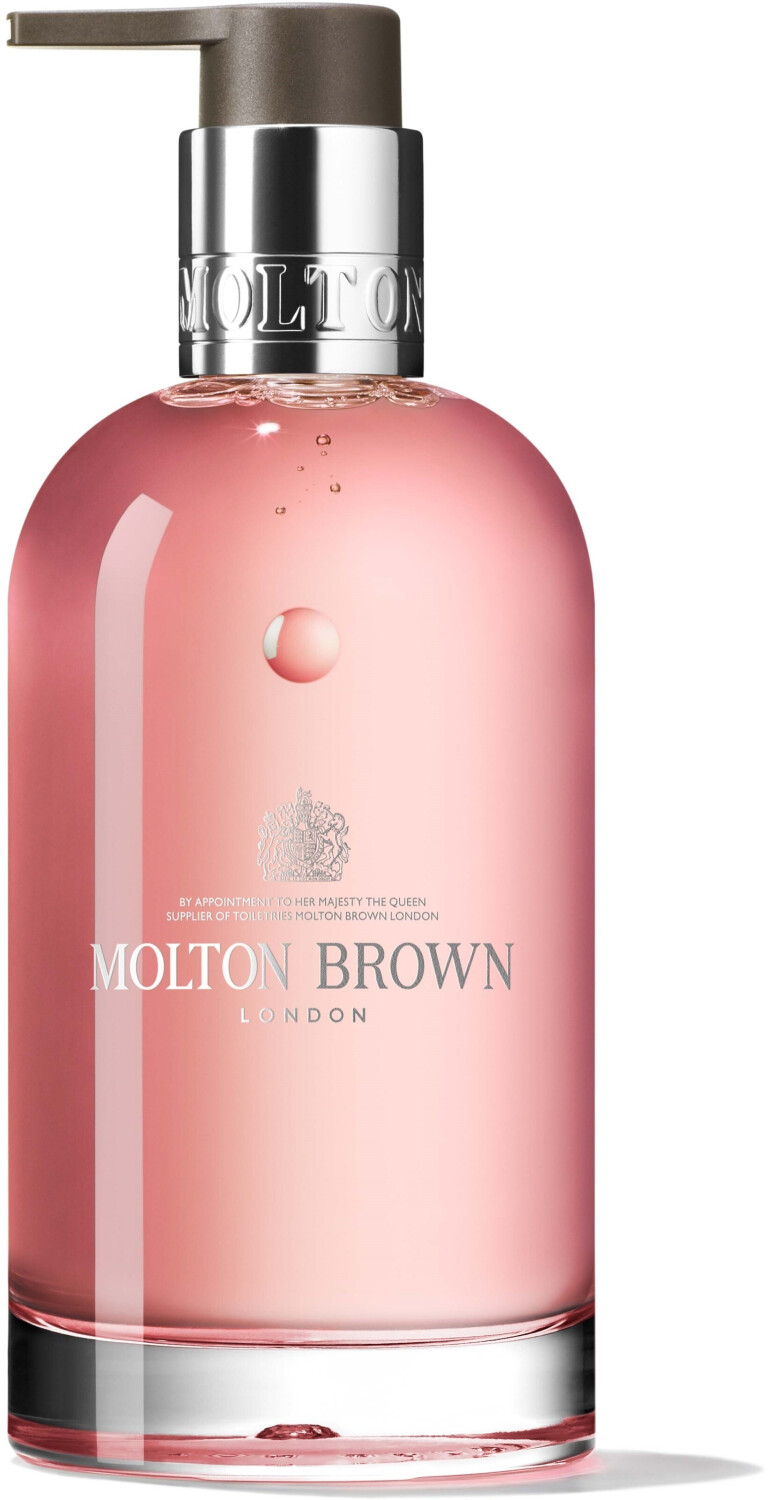 Molton Brown Delicious Rhubarb & Rose Fine Liquid Hand Wash Glass Bottle (200ml)