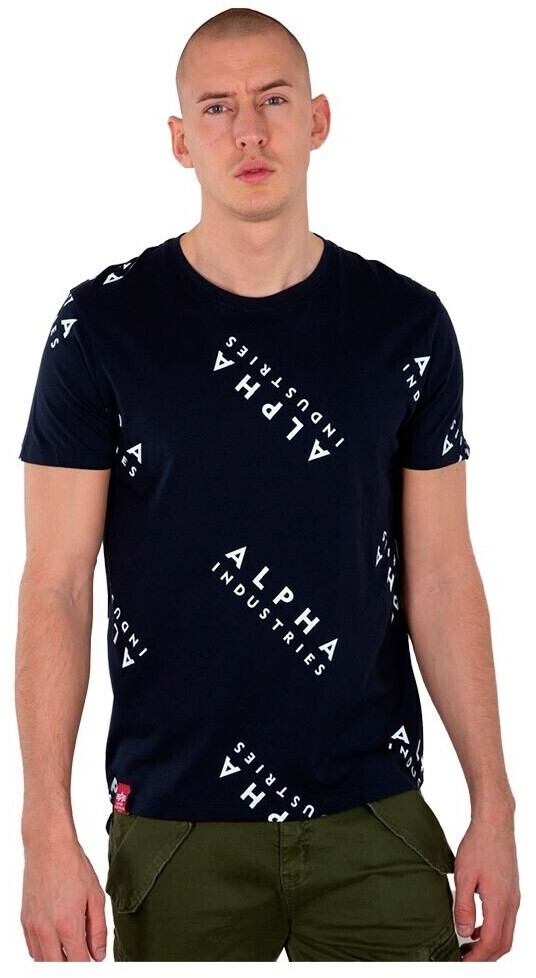 Alpha Industries Aop Short Sleeve T-Shirt (116501)