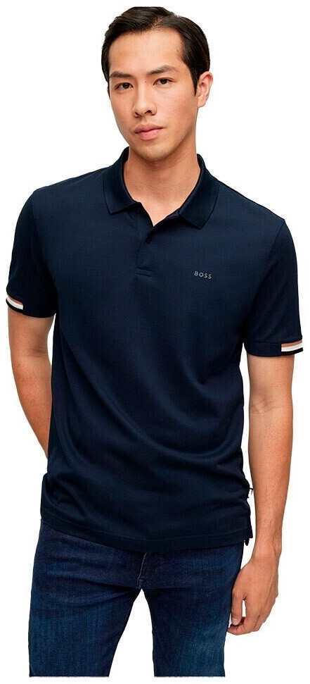 Hugo Boss Parlay Short Sleeve Polo (50467113) black