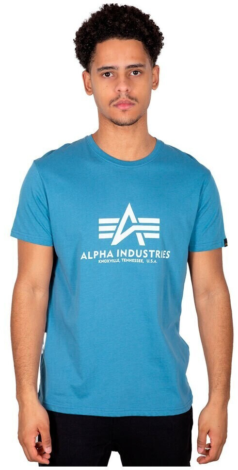 Alpha Industries Basic Short Sleeve T-Shirt (100501) airforce blue