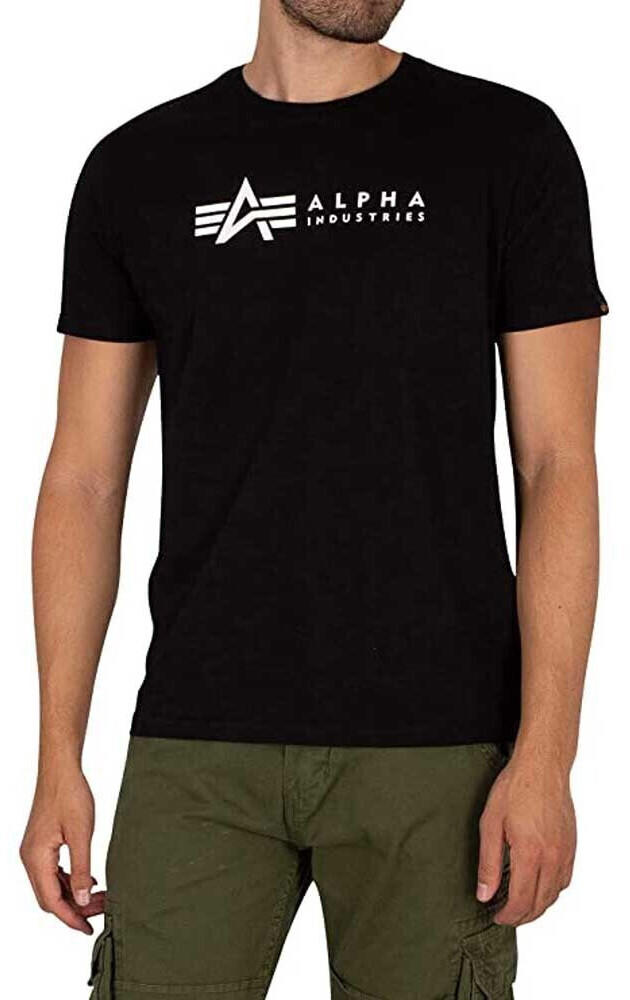 Alpha Industries LabelPack Short Sleeve T-Shirt (118534) black