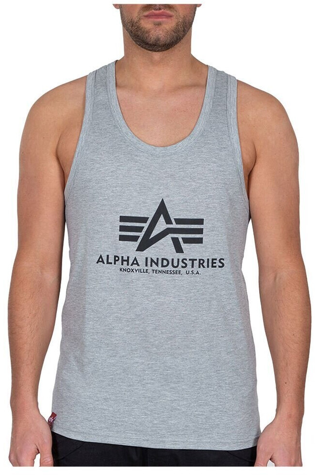 Alpha Industries Preisvergleich 20,00 grau Basic Bb Sleeveless (116513) bei T-Shirt ab | €