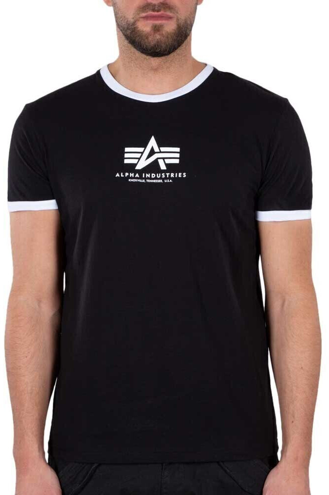 Alpha Industries Basic Contrast Ml T-Shirt (106501) black