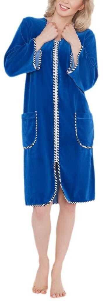 Aquarti Ladies velor bathrobe short
