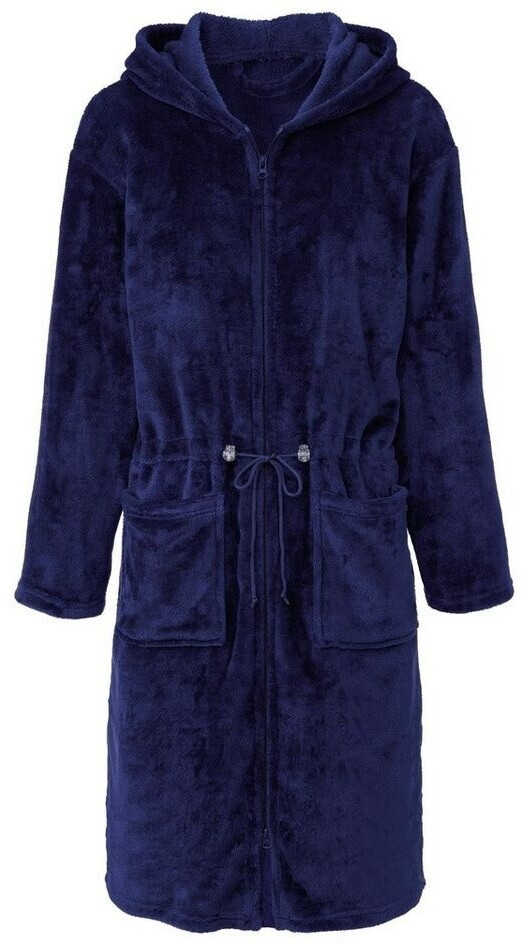 CelinaTex Vital bathrobe long darkblue