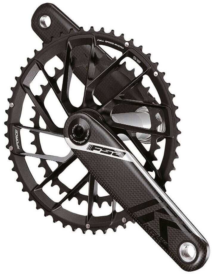 FSA K-force Team Direct Mount Crankset black 170mm (52/36)