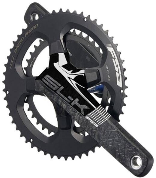 FSA Sl-k Light Abs Bb386 Evo Carbon Crankset black 172.5mm (52/36)