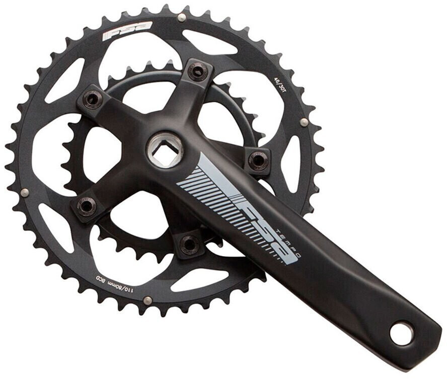 FSA Tempo Adventure Crankset black 170mm (46/30)