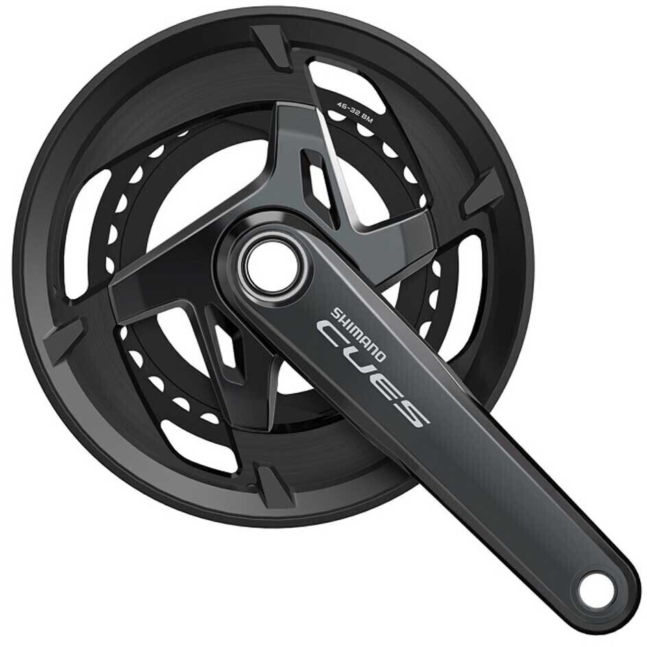 Shimano Cues Hollowtech U8000-2 Crankset silver 175mm (46-32)
