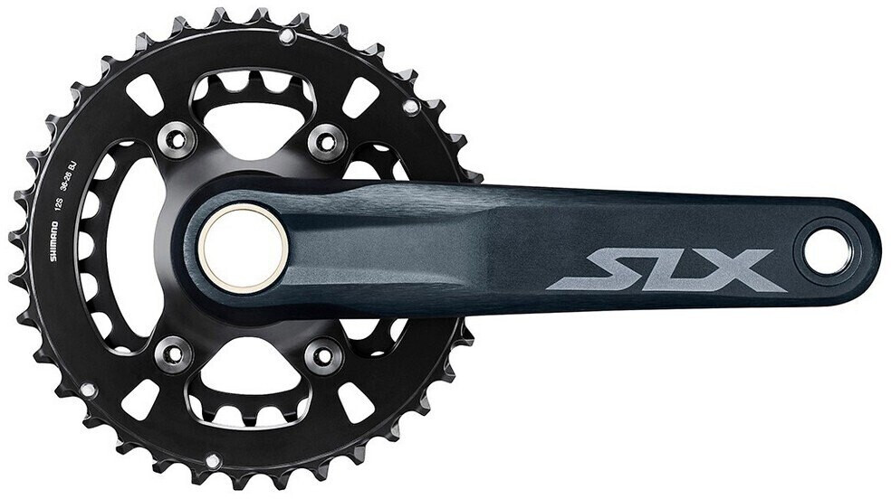 Shimano Slx M7120 Boost 55 Mm Crankset black 175mm (36/26)