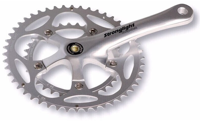 Stronglight Impact Crankset silver 170mm (48/34)