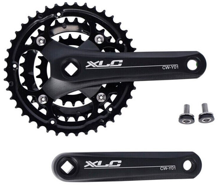 XLC Cs-y01 Crankset silver 152mm (42/32/22)