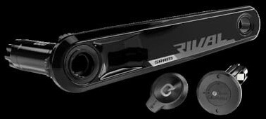 Misuratore Di Potenza SRAM Rival AXS Per Braccio Sinistro – 172,5mm, DUB, Nero