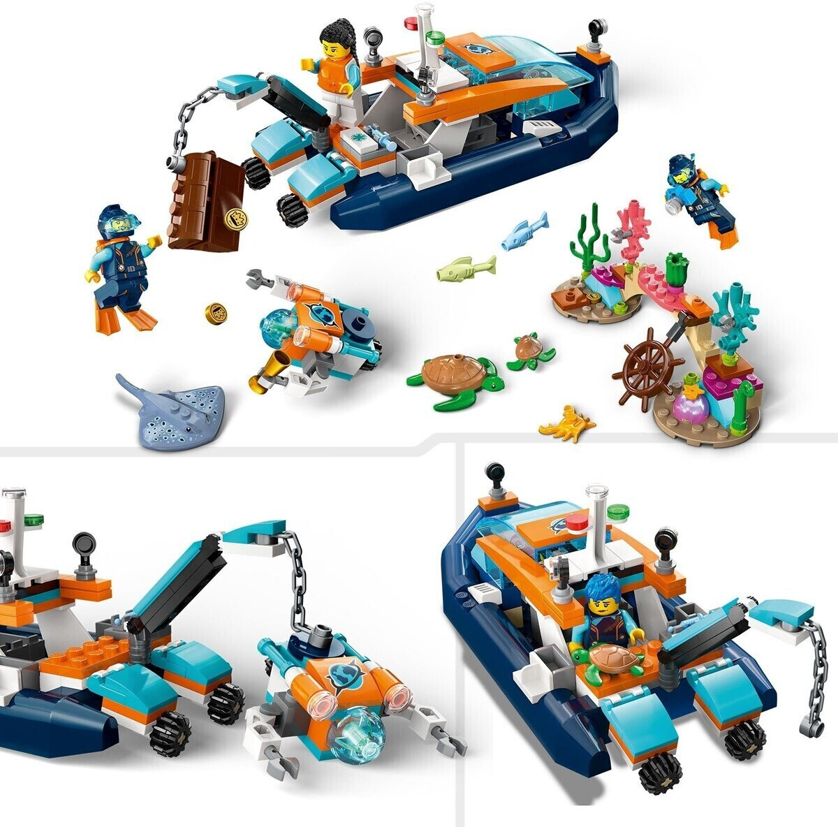 Lego oceano hot sale buque de exploracion