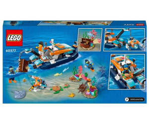 Lego Lego City LEGO® City Oceans 60266 Le bateau d'exploration