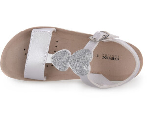 Geox shop silver sandals