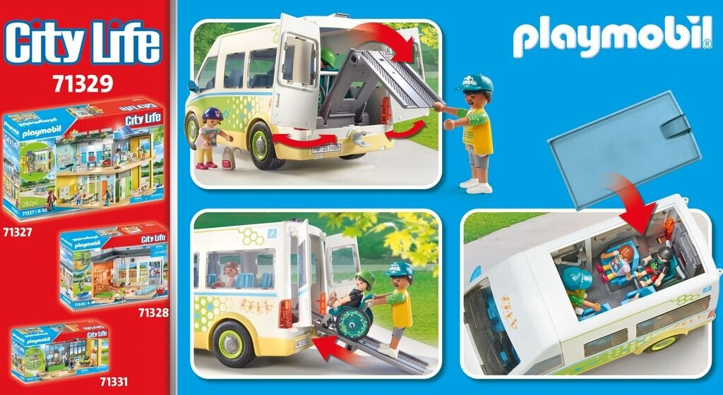 Playmobil Bus scolaire (71329) au meilleur prix sur idealo.fr