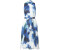 Esprit Midikleid in Crinkle-Optik mit Allover-Print blue (033EO1E331)