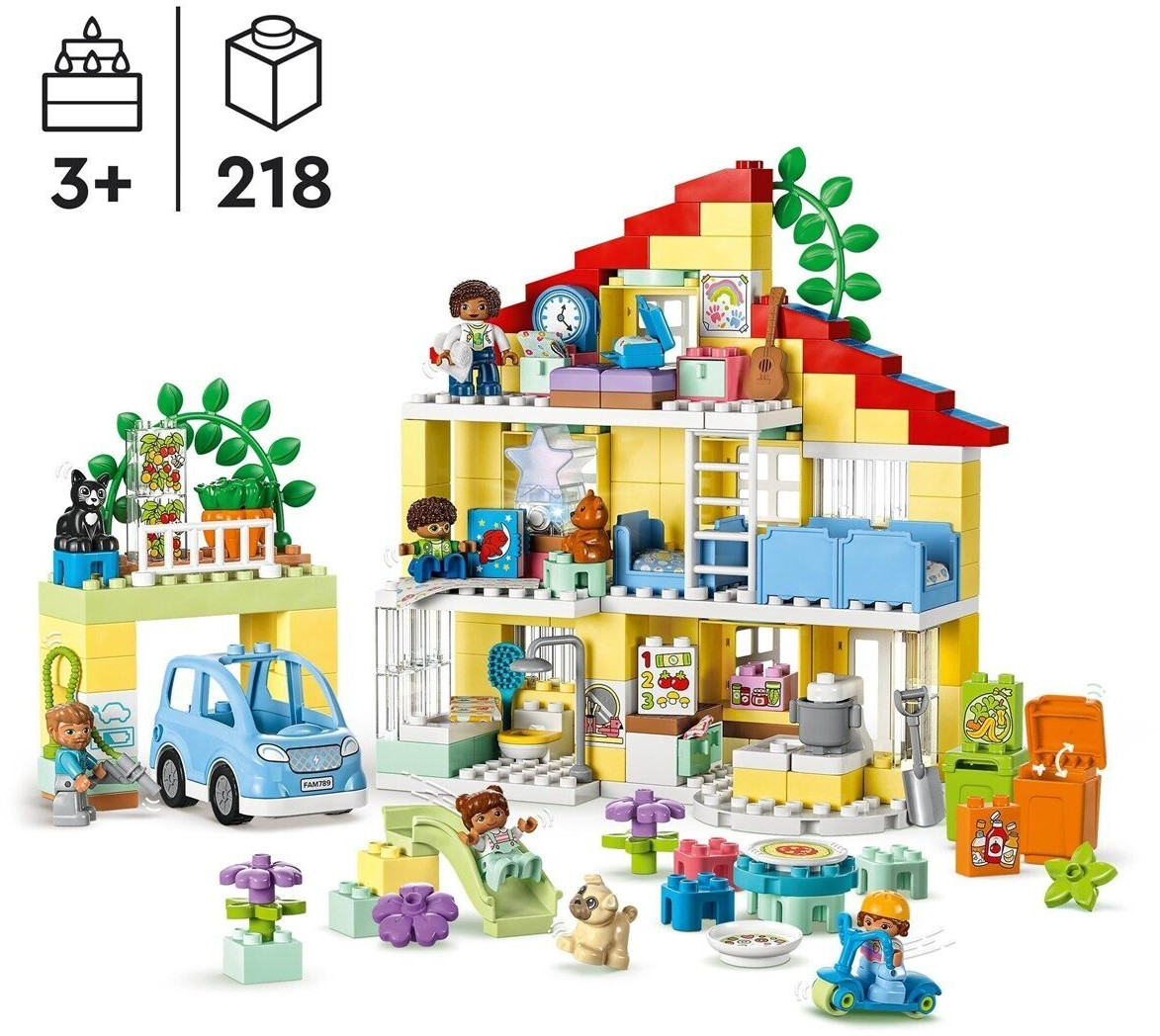 LEGO Duplo - Casetta 3 in 1 (10994) a € 107,64 (oggi)