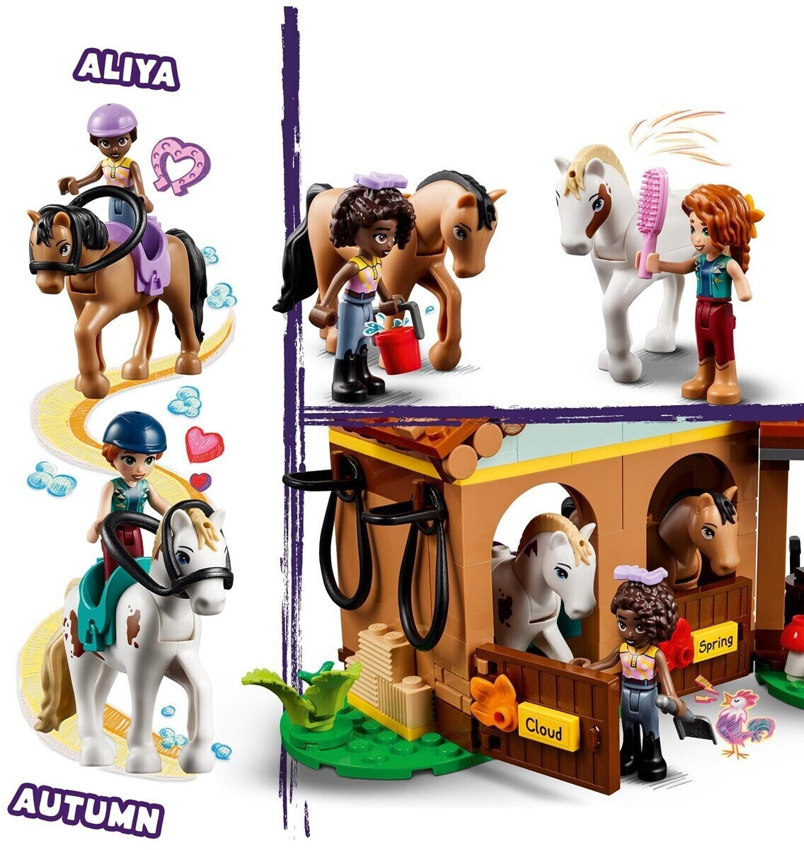 Lego friends establo deals