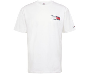 tommy hilfiger black and white t shirt