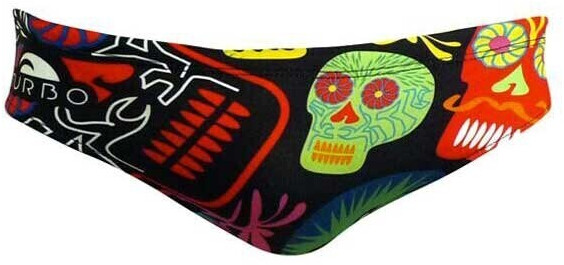 Turbo Halloween Skulls Swimming Brief Men (79386-99) red/black