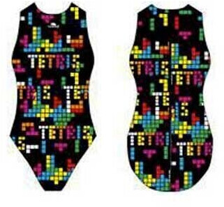 Turbo Tetris Swimsuit Women (89428-0009) black