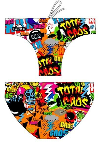 Turbo Total Kaos Swimming Brief Men (79374-0099) multicolor