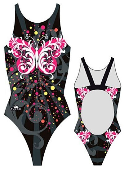 Turbo Butterfly Stars Pro Resist Swimsuit Women (893991-0009) black