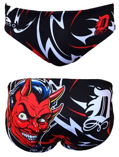 Turbo Red Devil Swimming Brief Men (731062-8) black