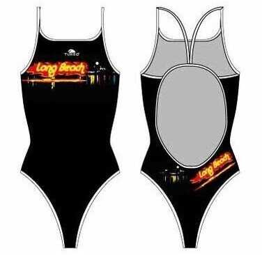 Turbo Long Beach Swimsuit Women (894922-0009) black
